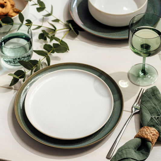 Cotone Artigianale - Piatto da Insalata (Set da 4)