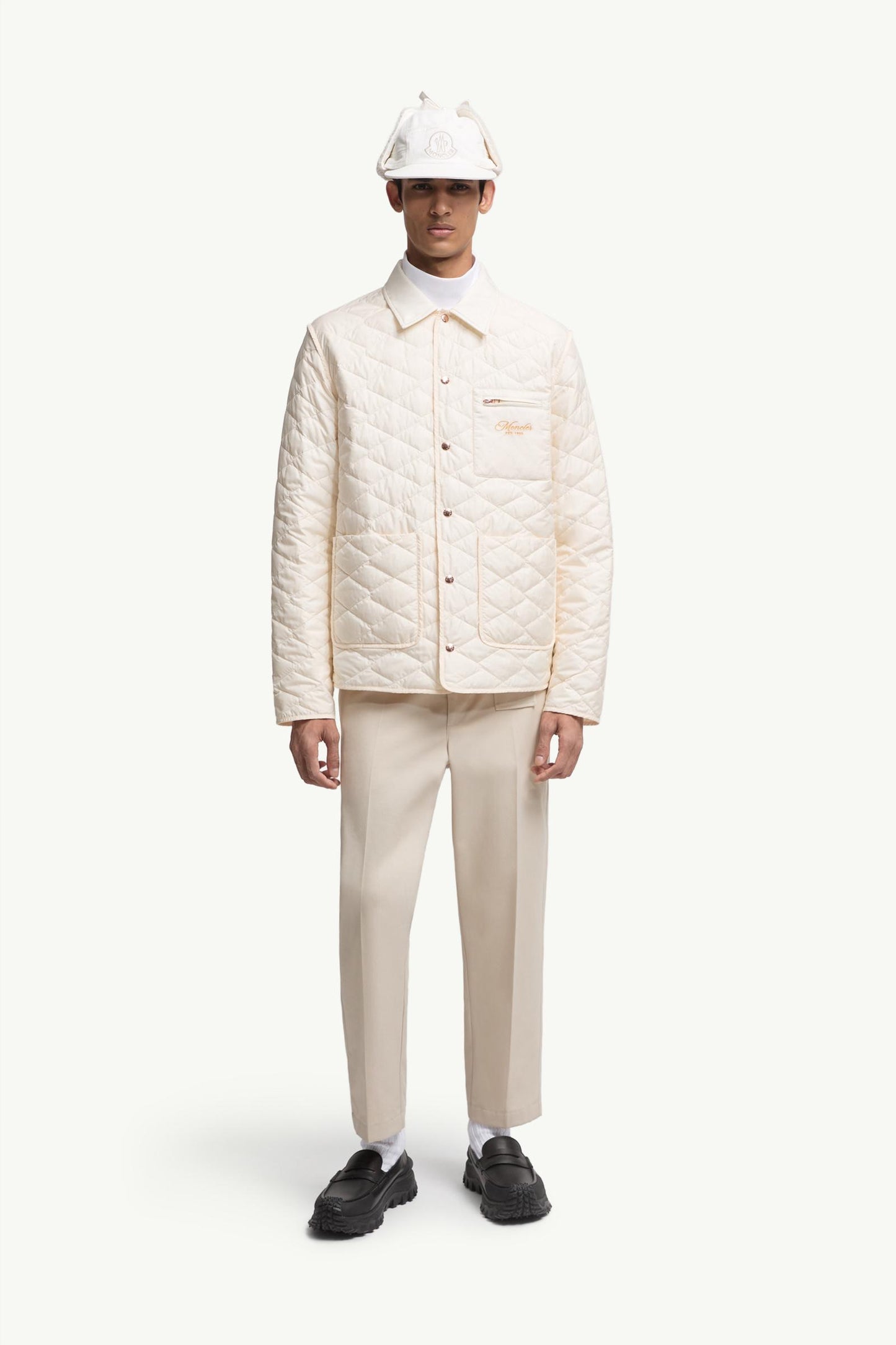 Kastos Diamond-Quilted Down Shirt Jacket